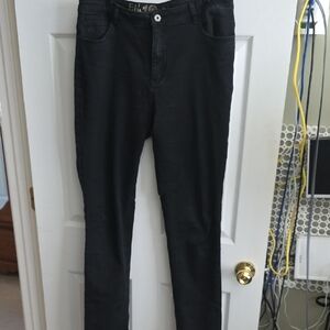 Ethyl Stretch Black Jeans 16 Tall